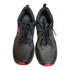 •NEW BALANCE Nitrel Speed Ride Black Red Sneakers Kids